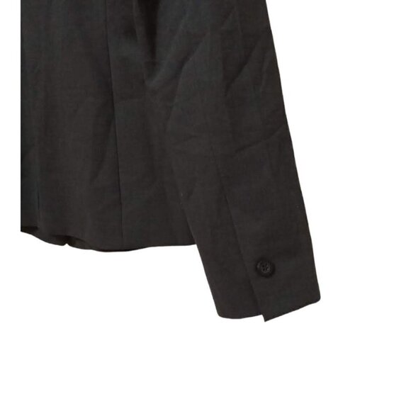 ANTONIO Melani Gray Single Breasted Wool Blend Single Button Blazer Sz 2 - Picture 5 of 8